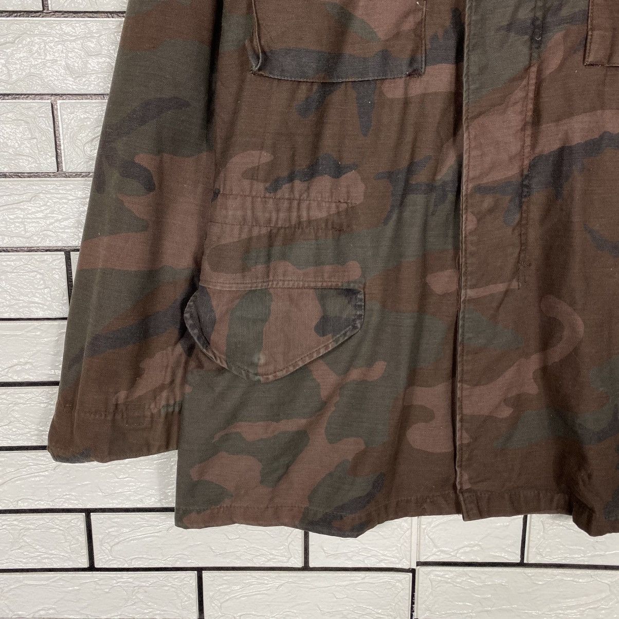 Vintage Vintage M51 Chore Military Jacket Camoflouge Multi Pocket Size US S / EU 44-46 / 1 - 5 Thumbnail