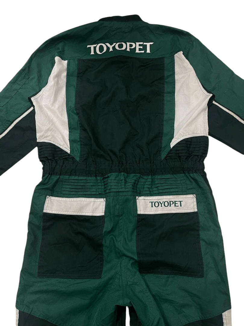 Japanese Brand × Toyo Enterprises 🔥SUPERB ! VINTAGE TOYOTA TOYOPET TECNO OVERALL JUMPSUIT Size US 38 / EU 54 - 4 Thumbnail