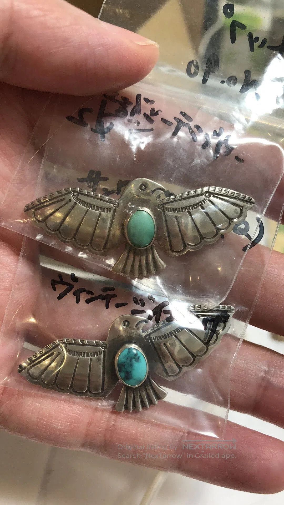 ARIZONA FREEDOM arizona freedom raven pin with turquoise detail. Size ONE SIZE - 4 Thumbnail