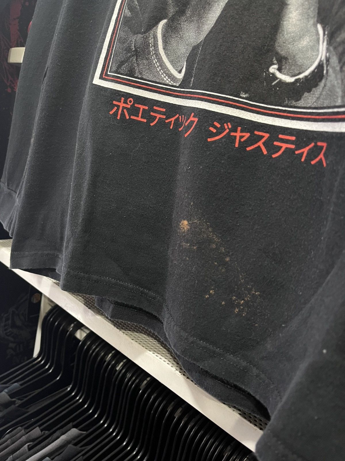 Band Tees Tupac Shakur Poetic Justice 2Pac Long Sleeve Tee Shirt Size US L / EU 52-54 / 3 - 3 Thumbnail