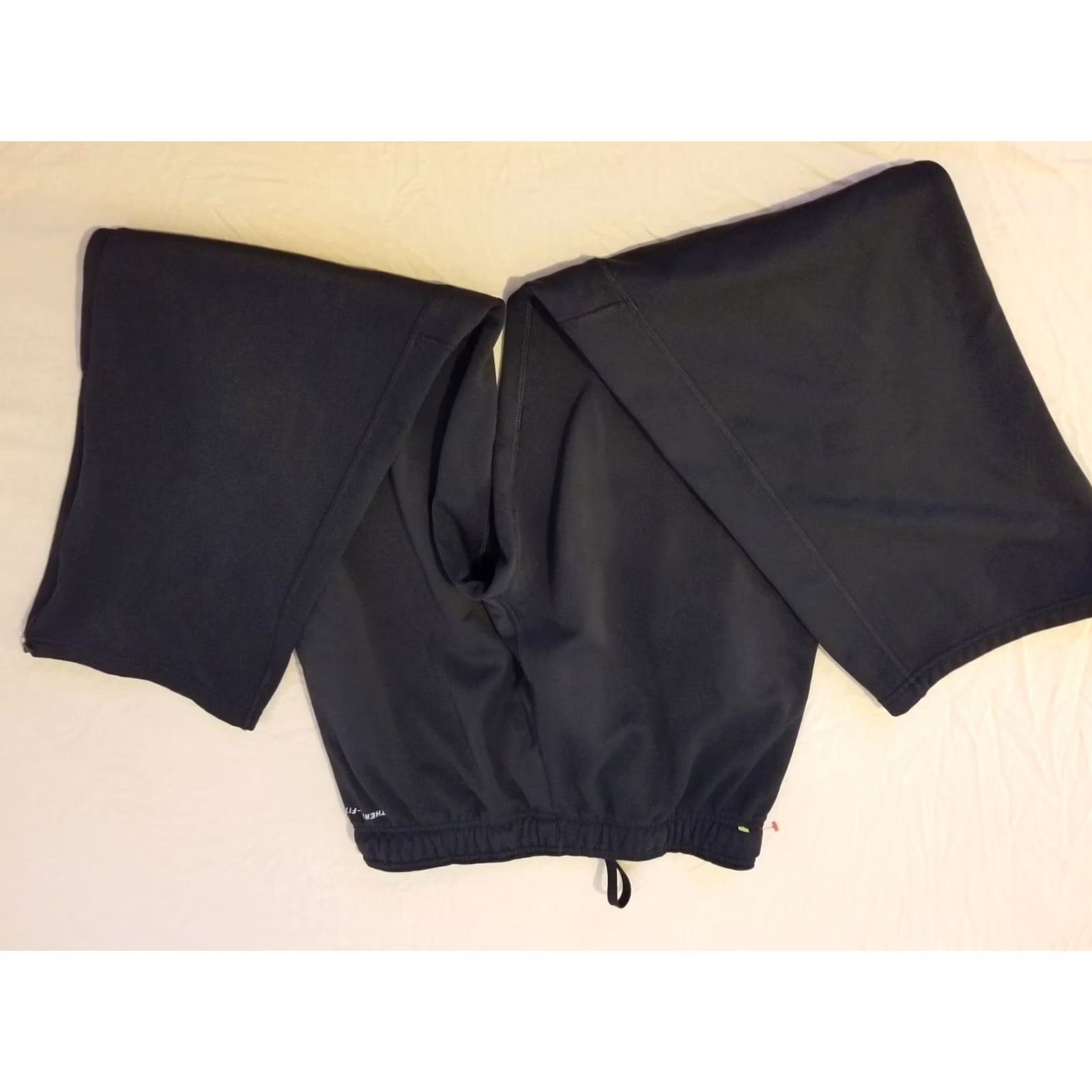 Nike Nike Pants L Large Black Athletic Gym Workout Mens Size US 33 - 2 Thumbnail