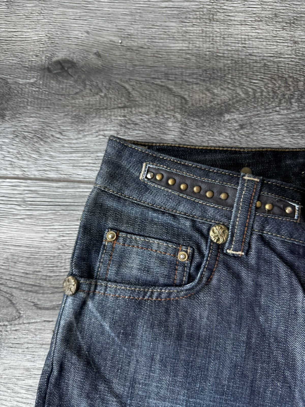 Just Cavalli Vintage Just Cavalli Y2k Dark Blue Women's Jeans Size 26" / US 2 / IT 38 - 8 Thumbnail