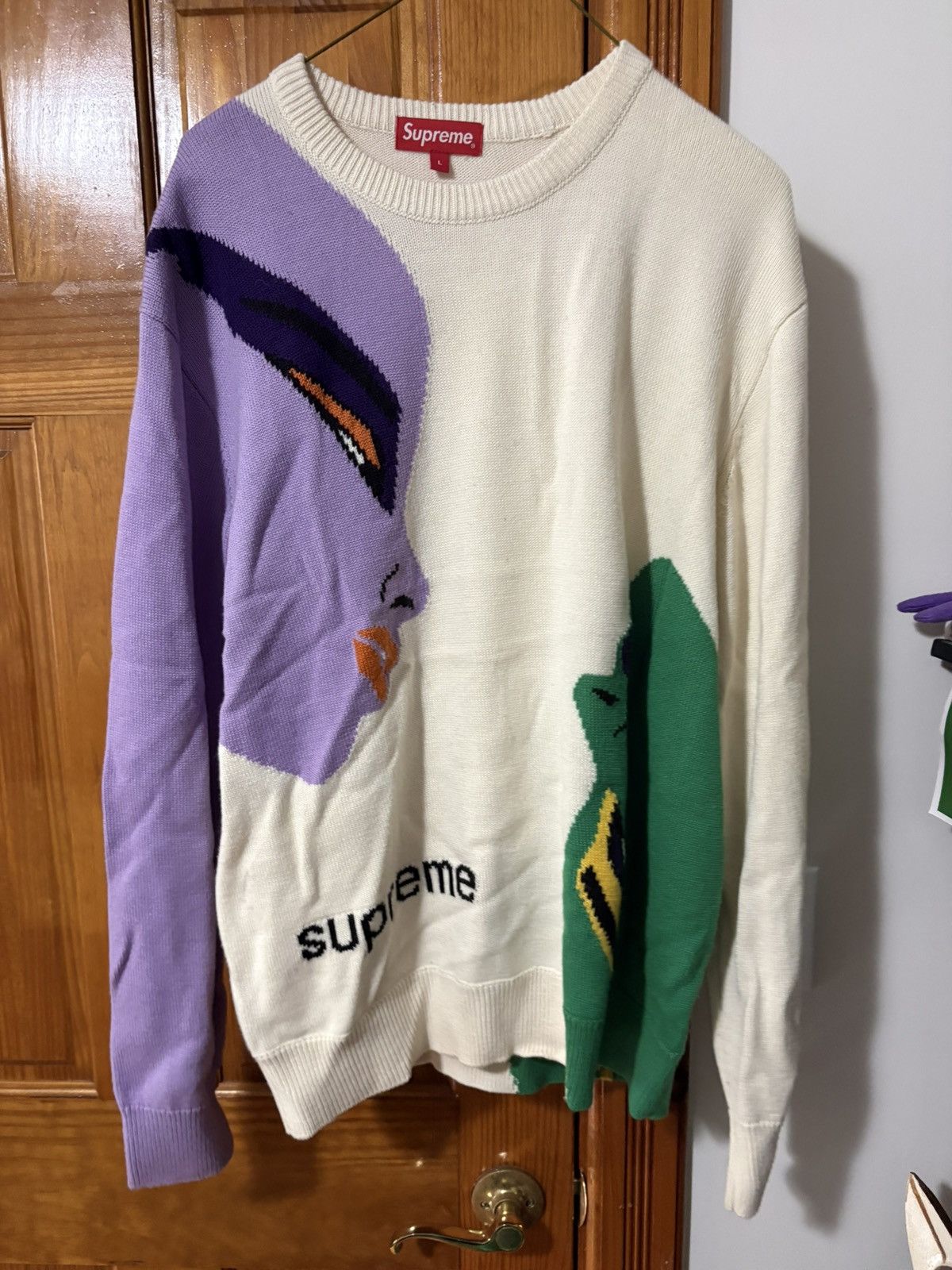 Supreme Supreme Hate Sweater | Grailed