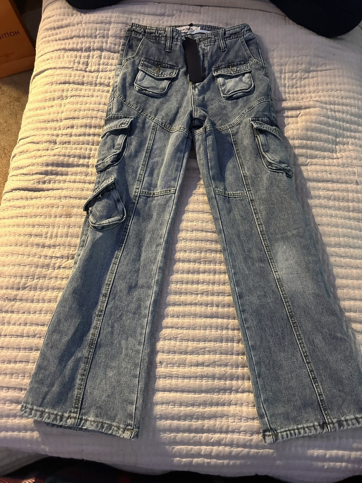 Japanese Brand Real Takai Japenese Cargo Denim Size US 28 / EU 44 - 2 Thumbnail