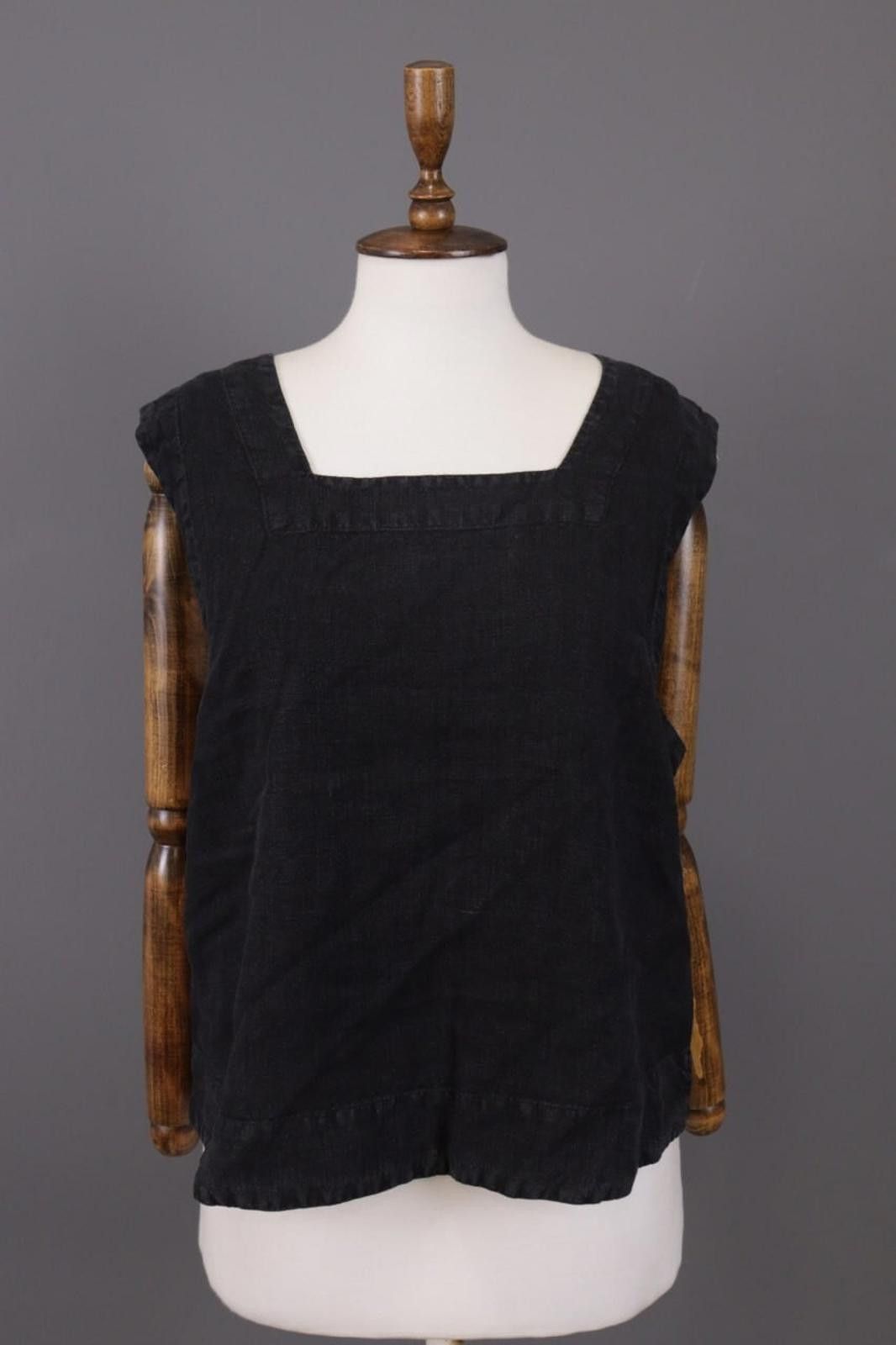 Oscar De La Renta Oska Linen Gray Sleeveless Summer Shirt Blouse Size 3 Size M / US 6-8 / IT 42-44 - 1 Thumbnail