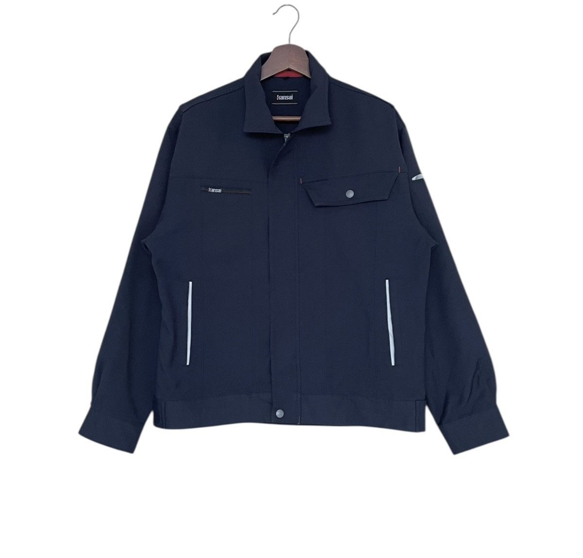 Kansai Yamamoto Vintage Japanese Brand Kansai Yamamoto Workwear Jacket 1990s Size US L / EU 52-54 / 3 - 1 Thumbnail