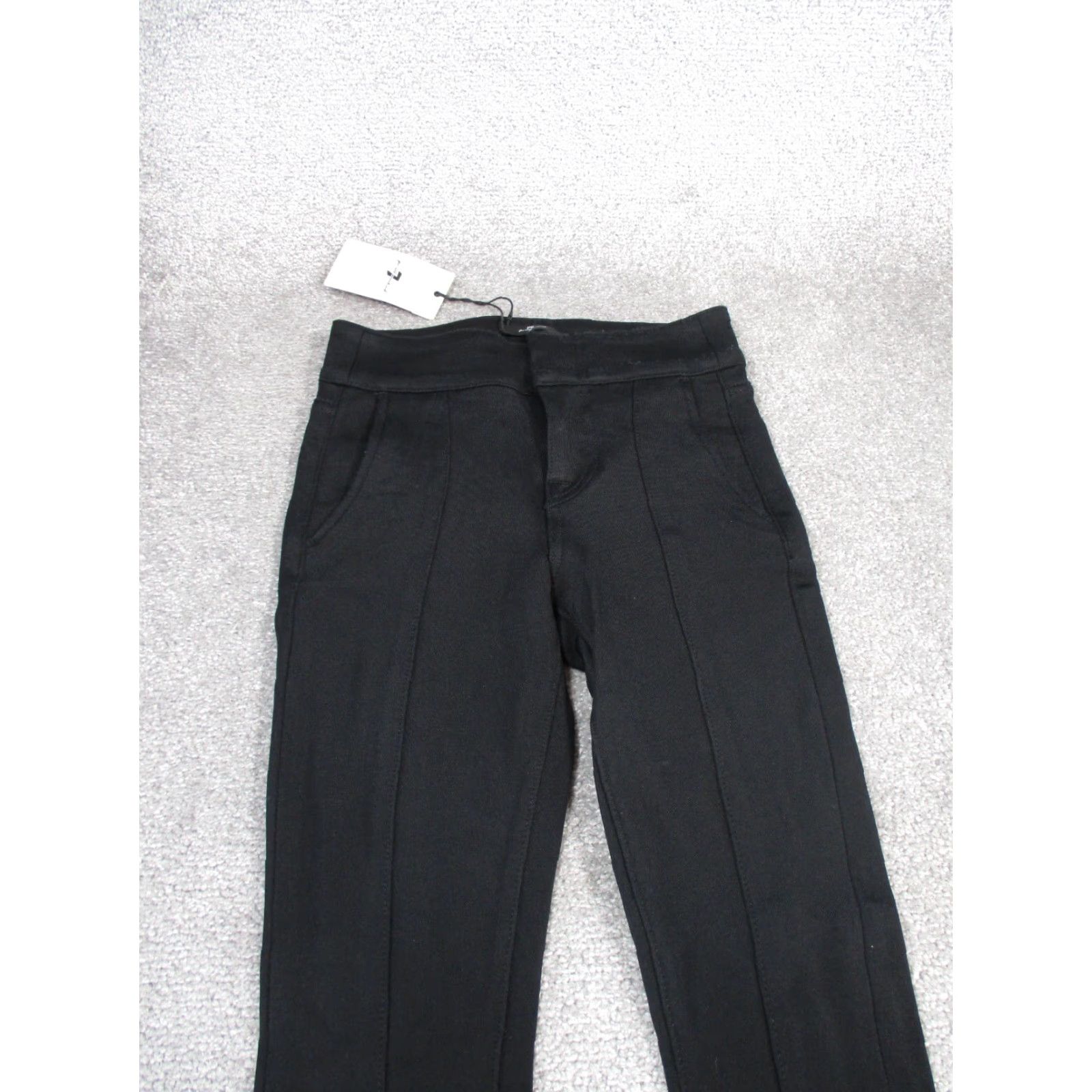 7 For All Mankind VINTAGE 7 For All Mankind Pants Womens 24 Black Skinny NEW Read Size 42" / US 20 - 4 Thumbnail