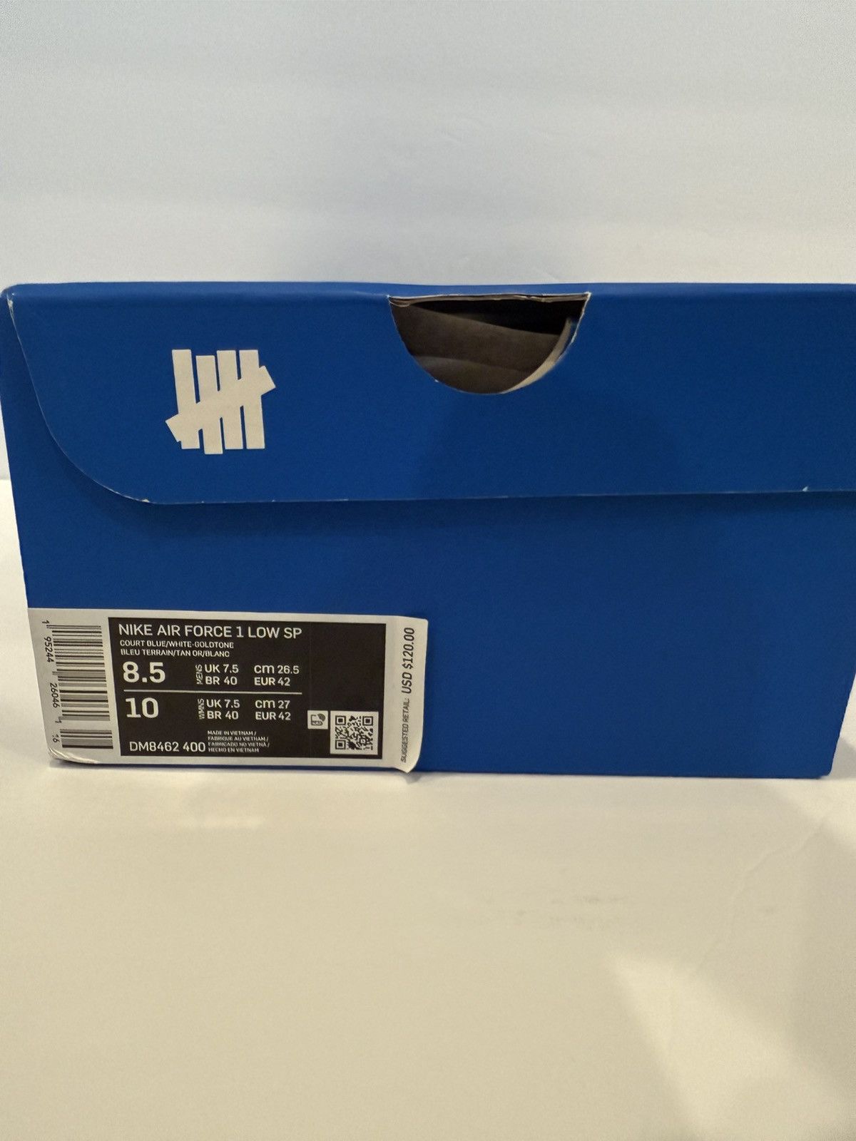Nike × Undefeated NIKE AIR FORCE 1 SP Size US 8.5 / EU 41-42 - 9 Thumbnail