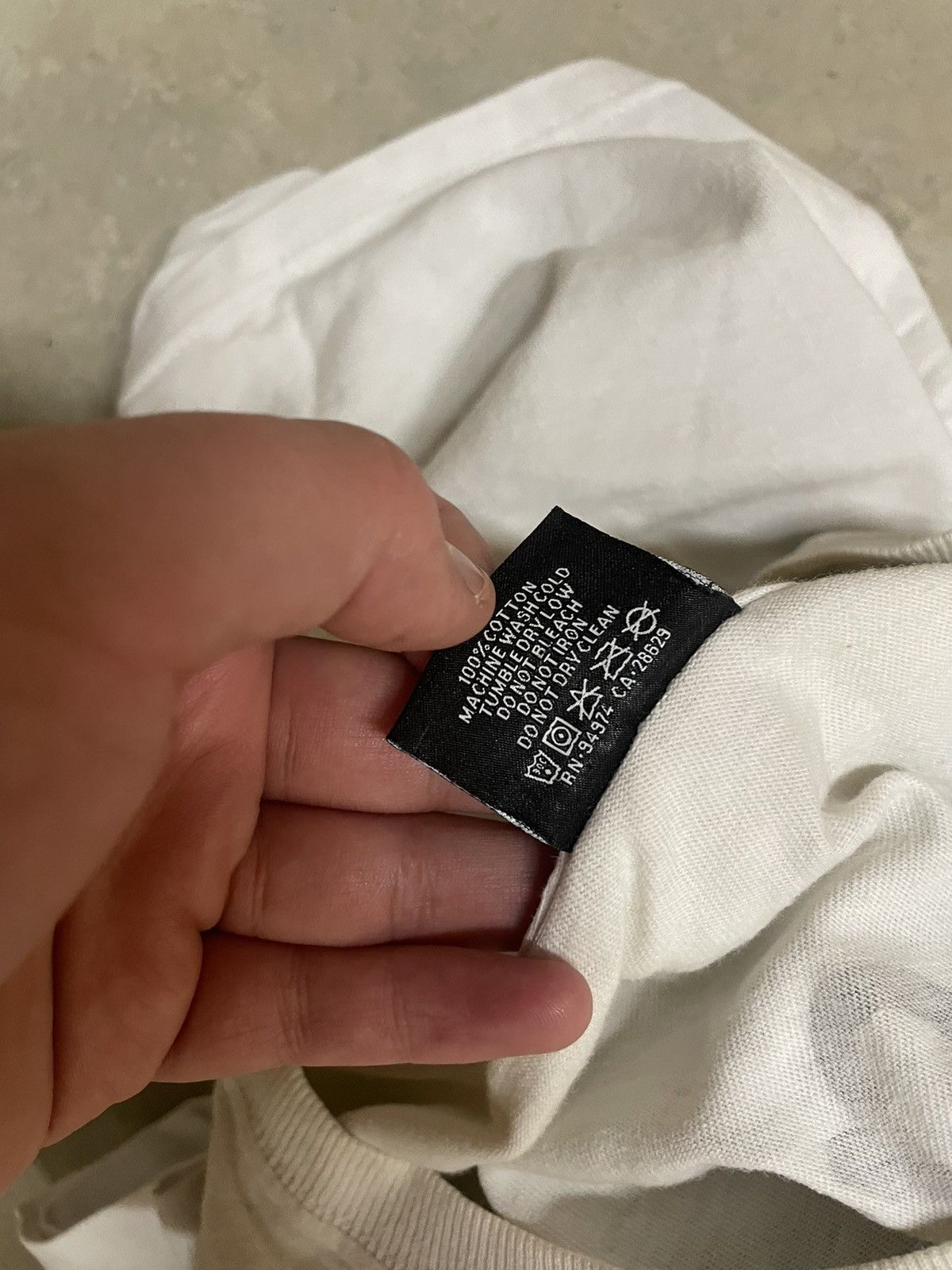 Off-White VIRGIL ABLOH x OFF WHITE STÜSSY RARE TSHIRT Size US XL / EU 56 / 4 - 10 Thumbnail