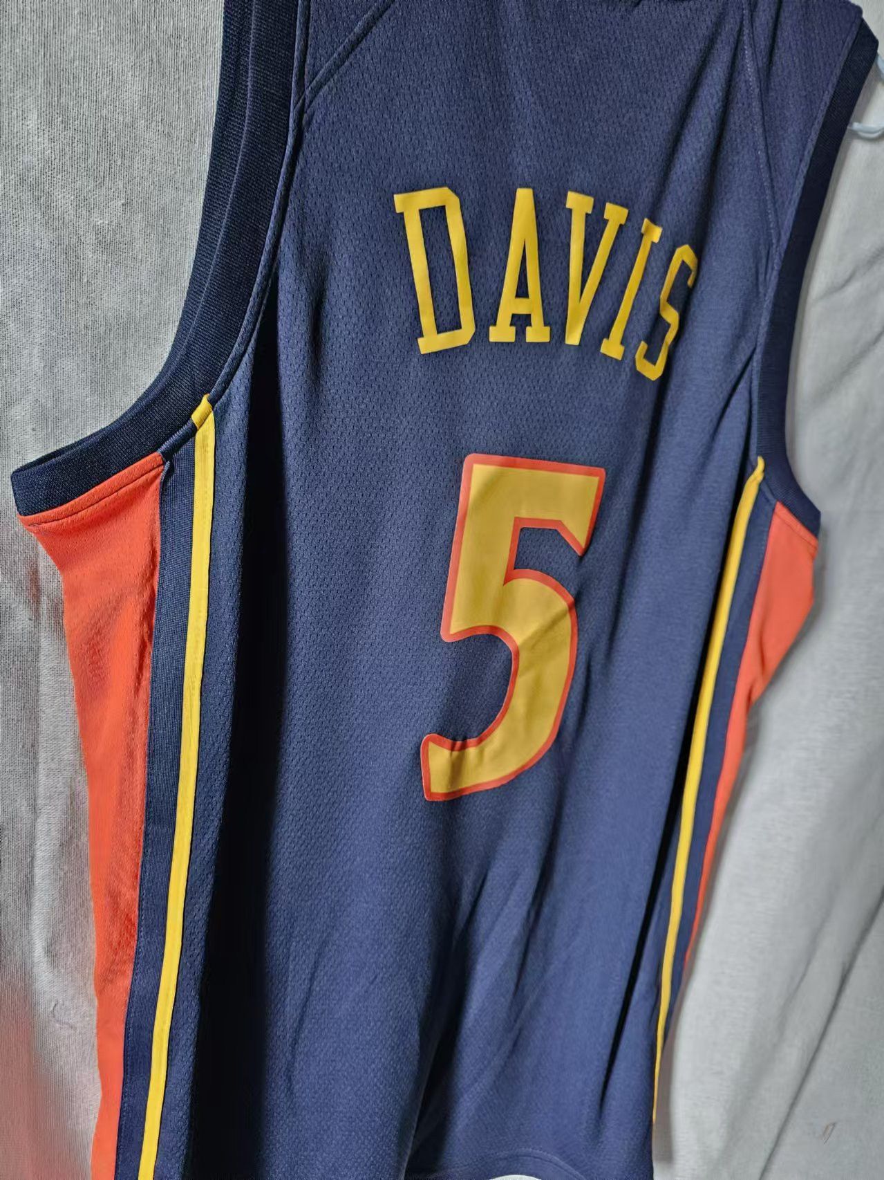 NBA Warriors #5 Baron Davis Jersey Size US L / EU 52-54 / 3 - 4 Thumbnail