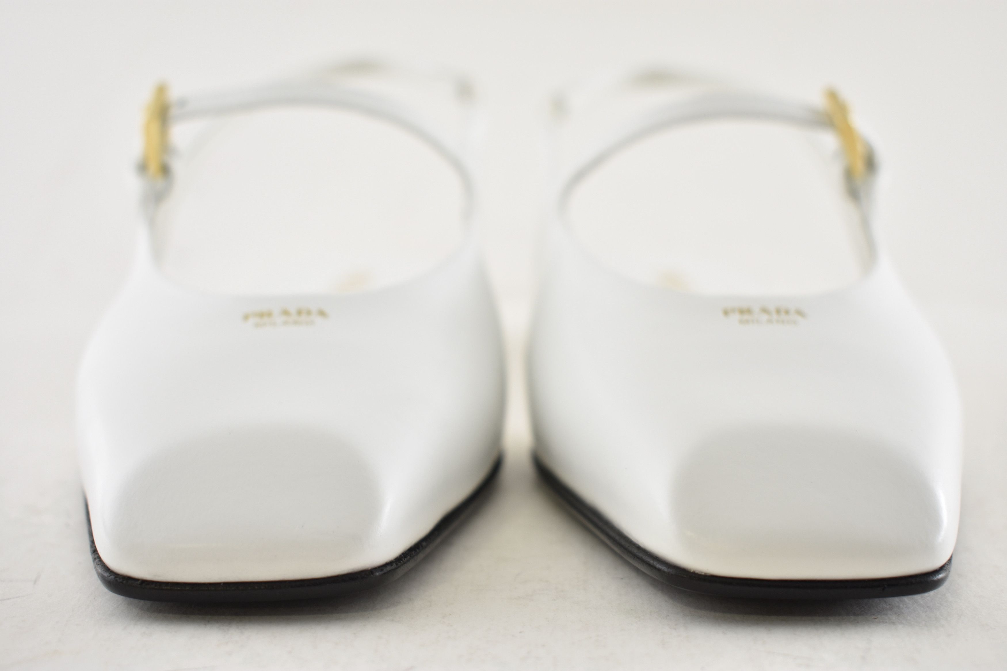 Prada Prada Leather Mary Jane Slingback Ballerina Ballet Flat 40 Size US 10 / IT 40 - 12 Thumbnail