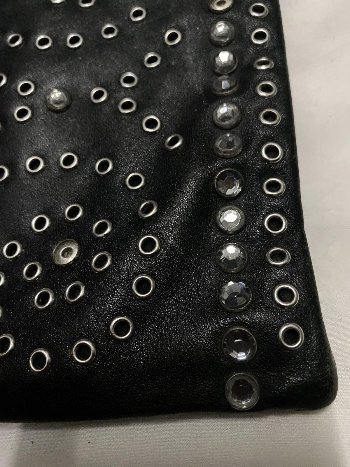 Prada Prada - Rhinestone Runway Piece - Calf Leather Clutch Bag Size ONE SIZE - 11 Thumbnail
