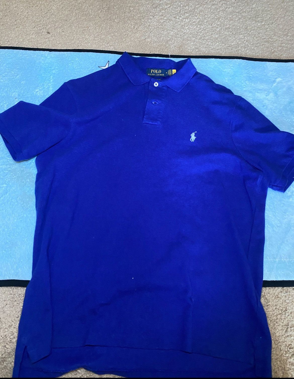 Polo Ralph Lauren Blue polo Ralph Lauren Size US M / EU 48-50 / 2 - 1 Preview