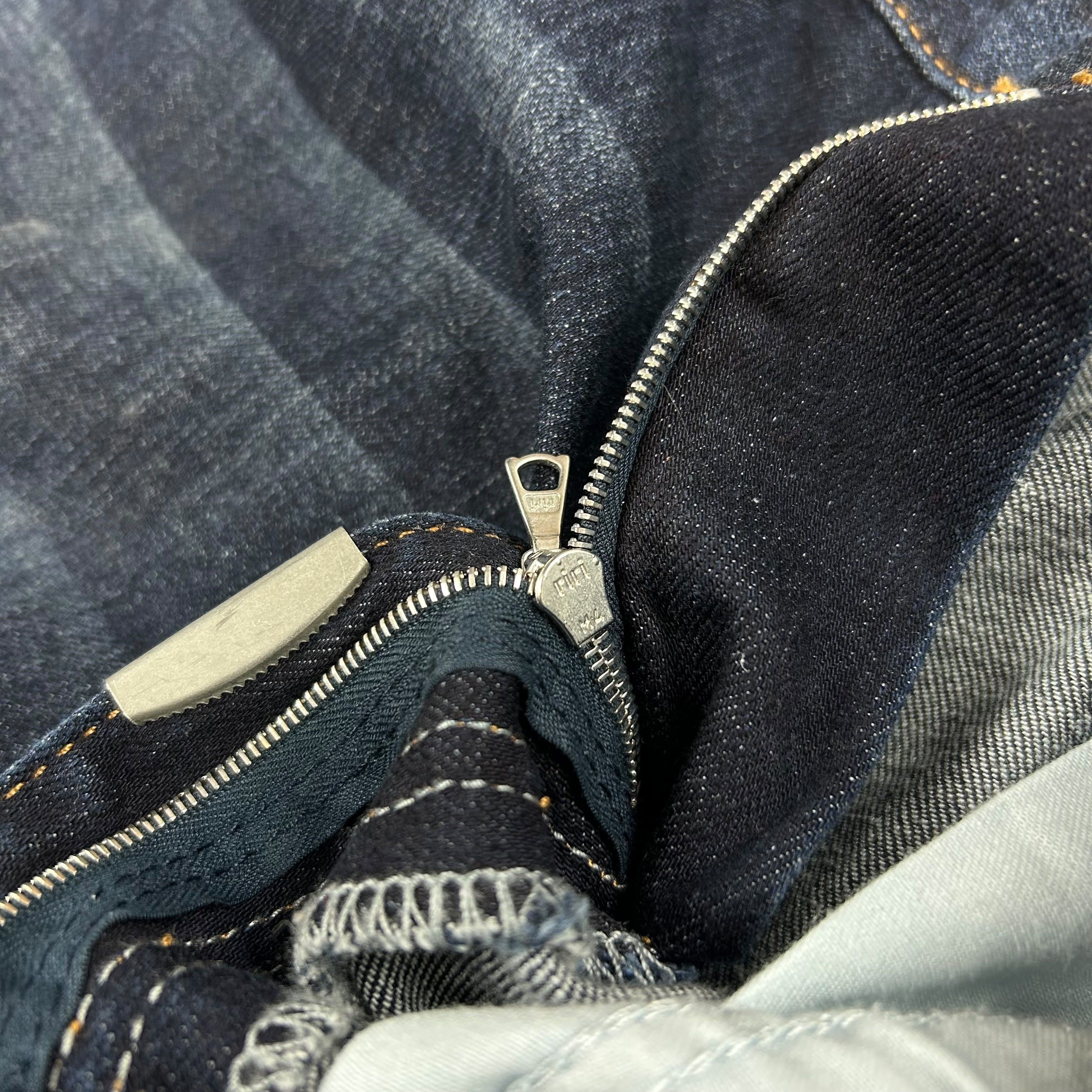 Represent Clo. Represent Essential Denim Paint Splatter Blue Jeans W32 Size US 32 / EU 48 - 7 Thumbnail