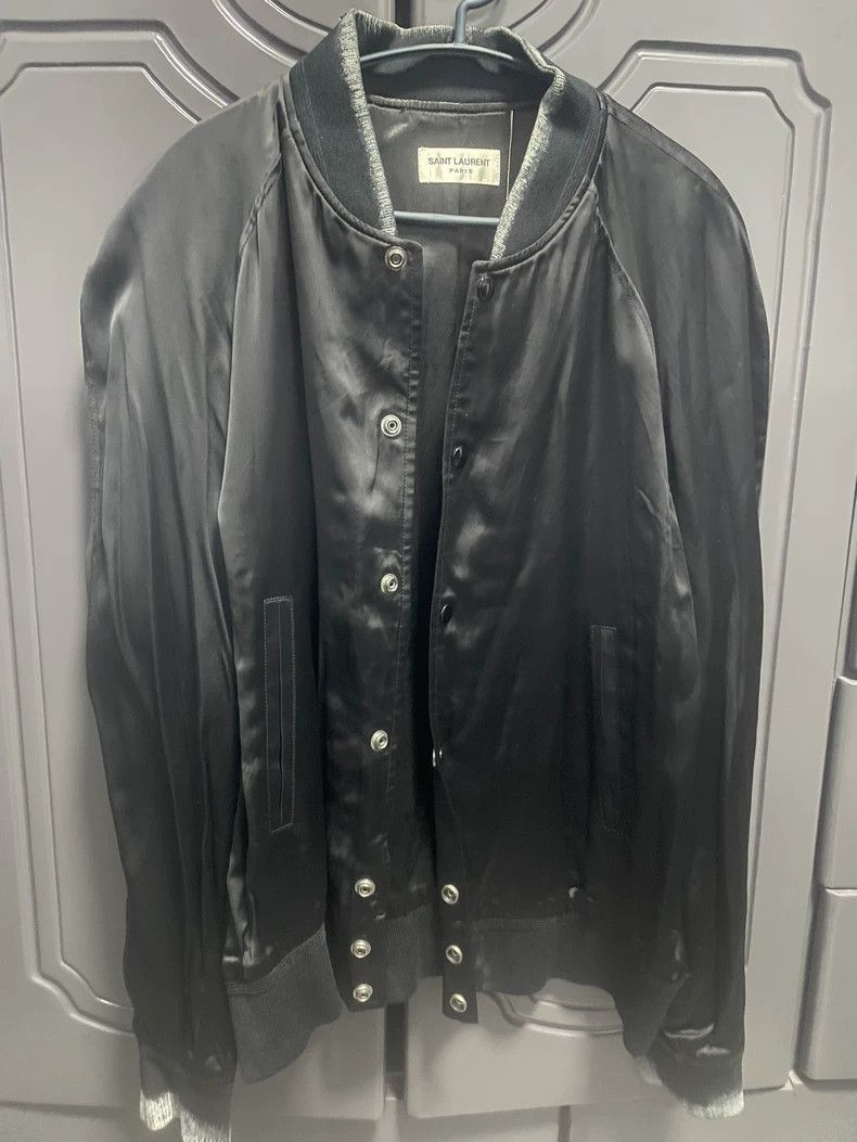 Saint Laurent Paris Saint Laurent Paris 17fw Sea Moon Jacket-2506 Size US L / EU 52-54 / 3 - 1 Thumbnail
