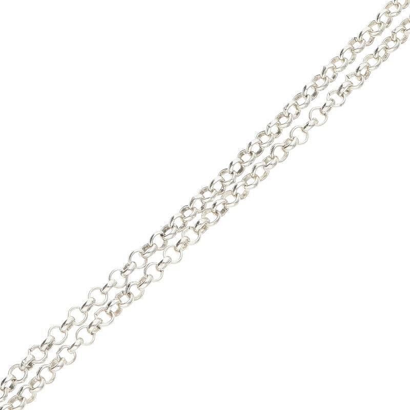 Chrome Hearts Chrome Hearts Silver Roll Chain Necklace Size ONE SIZE - 5 Thumbnail