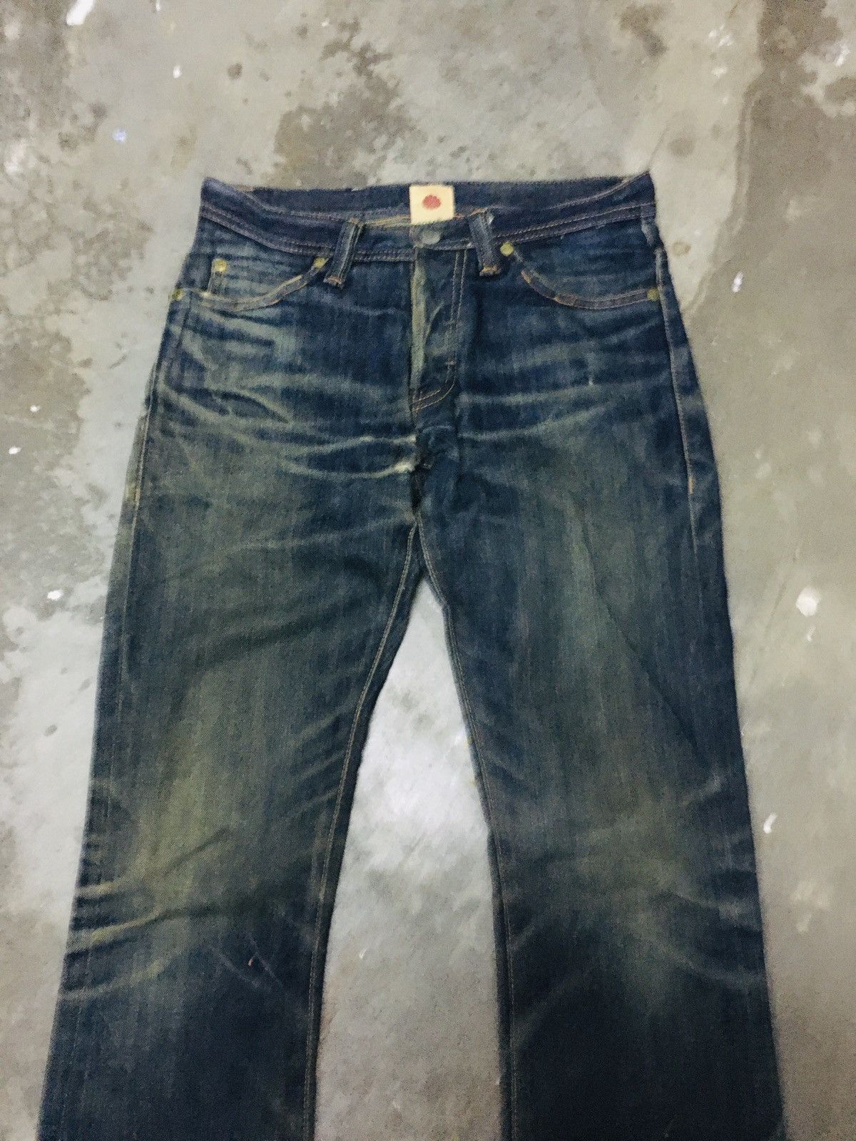 If Six Was Nine Somet Distressed Flare Jeans (15) Size 28" / US 6 / IT 42 - 4 Thumbnail