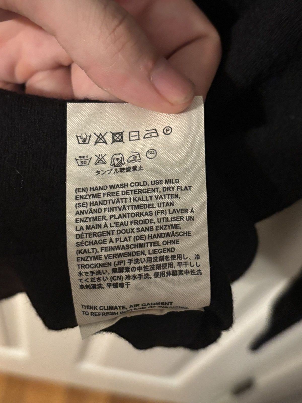 Acne Studios Acne Studios Black Merino Wool Sweater. Women’s M, Men’s S Size M / US 6-8 / IT 42-44 - 5 Thumbnail
