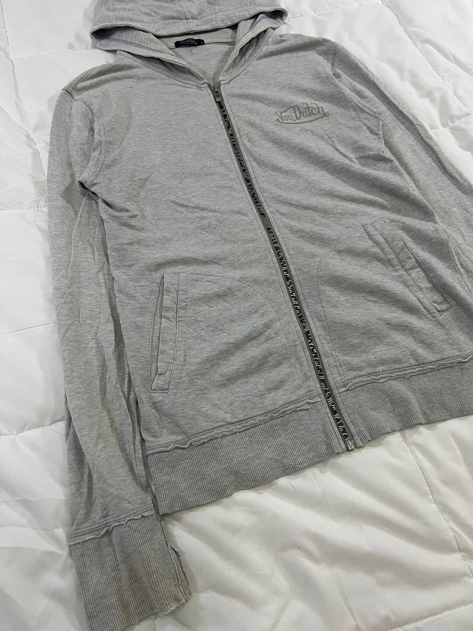 Vintage × Von Dutch Vintage Y2K Von Dutch Zip Hoodie Size US M / EU 48-50 / 2 - 3 Thumbnail