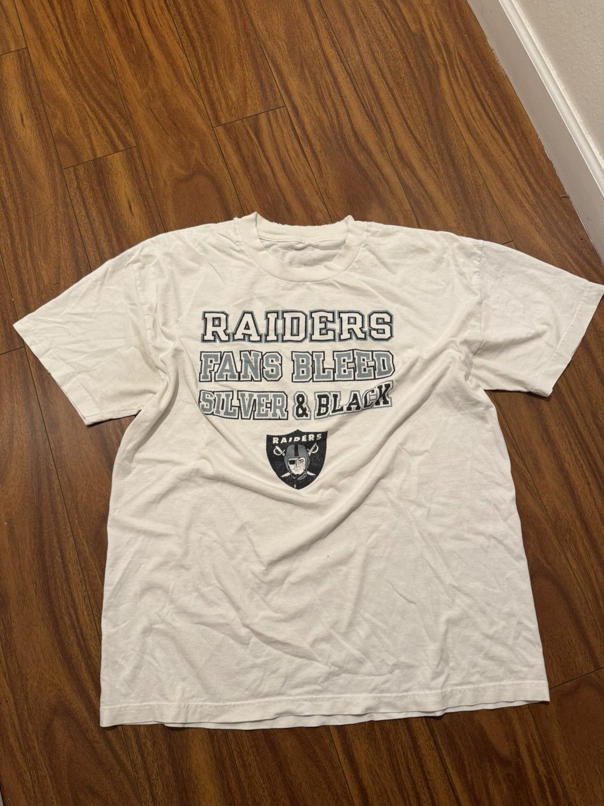 NFL × Reebok × Vintage Vintage Raiders Tee Size US XL / EU 56 / 4 - 1 Thumbnail