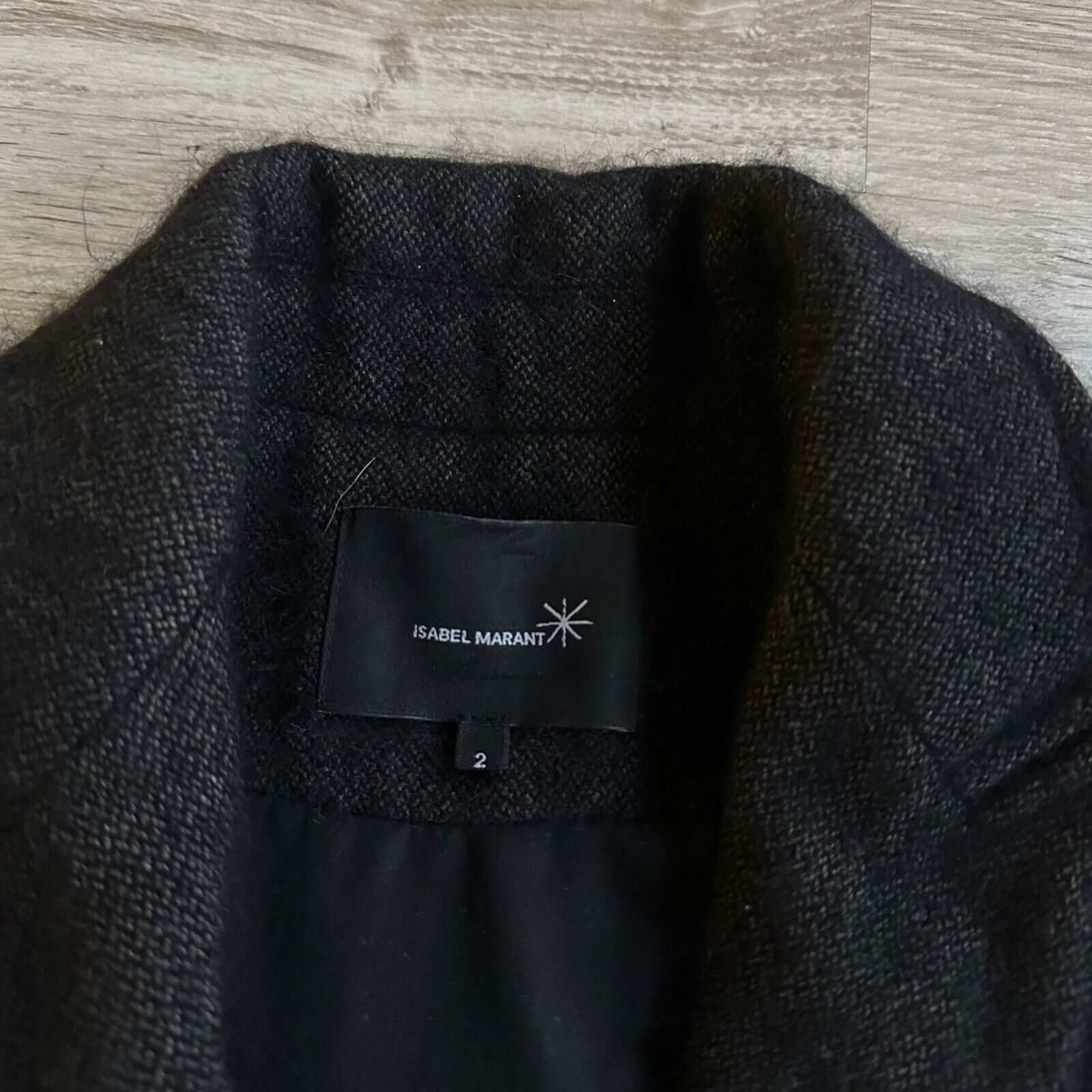 Isabel Marant Isabel Marant Double Breasted Angora Coat 8381AC Size M / US 6-8 / IT 42-44 - 3 Thumbnail