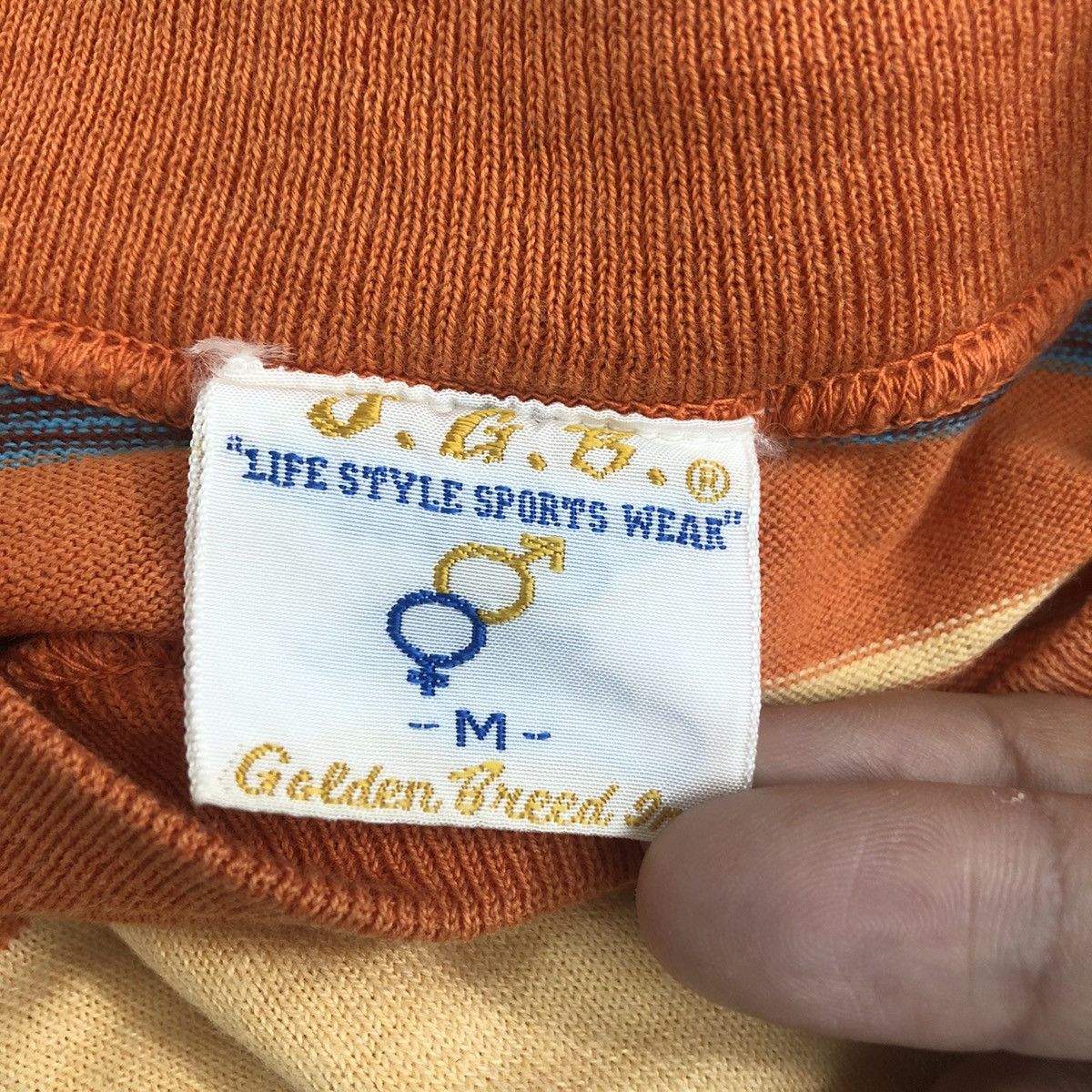 Vintage Vintage 80’ GOLDEN BREED CALIFORNIA Surf Aztec Tee Shirt Top Size US M / EU 48-50 / 2 - 4 Thumbnail