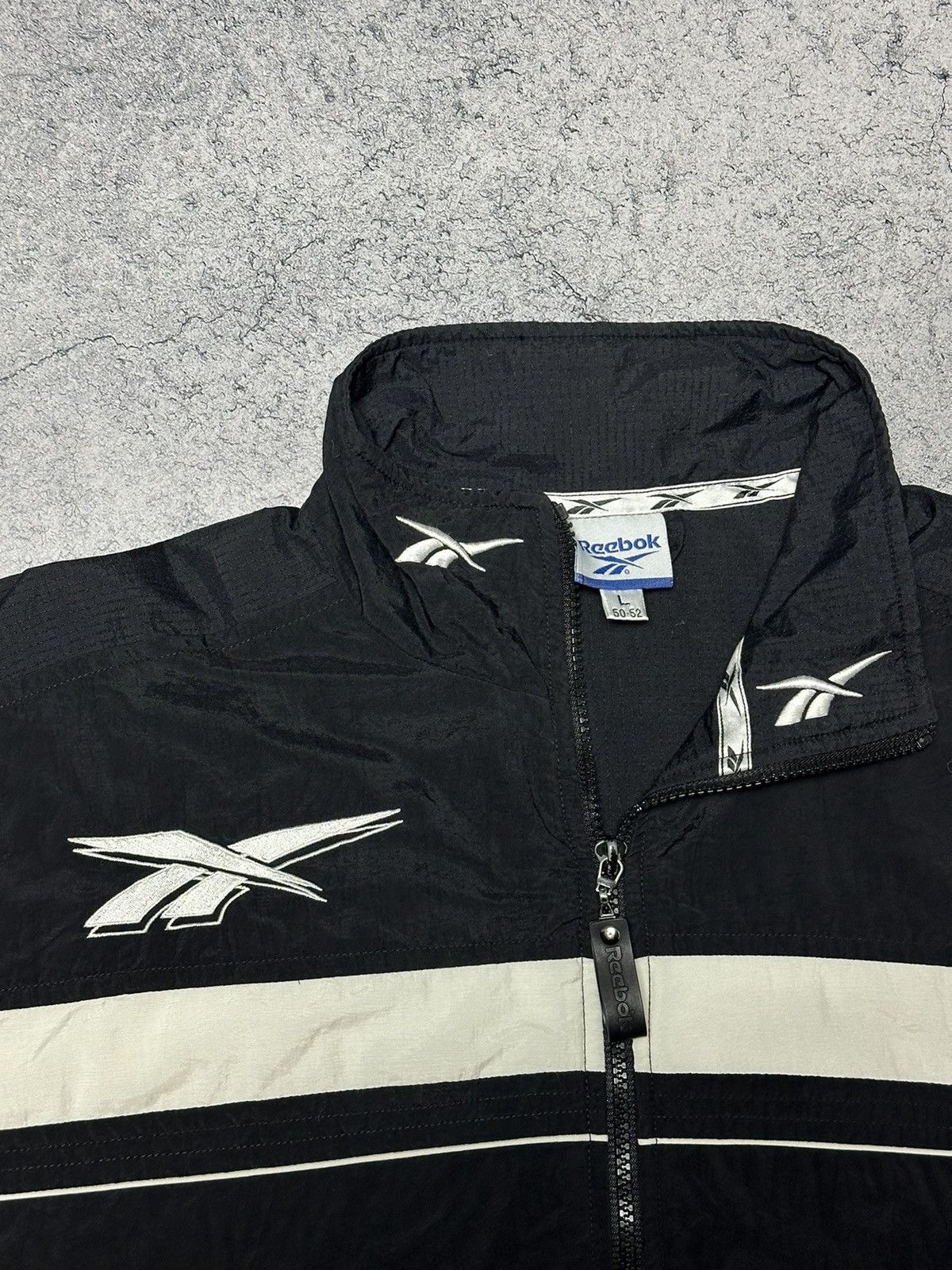 Reebok Vintage Reebok Track Windbreaker Jacket Size US XL / EU 56 / 4 - 5 Thumbnail