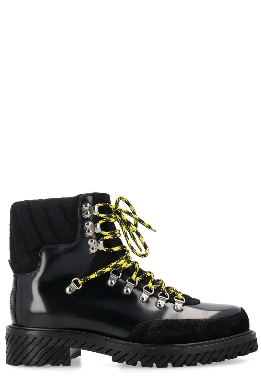 Off-White o1y0225 Ankle Boots in Black Size US 8 / EU 41 - 1 Thumbnail