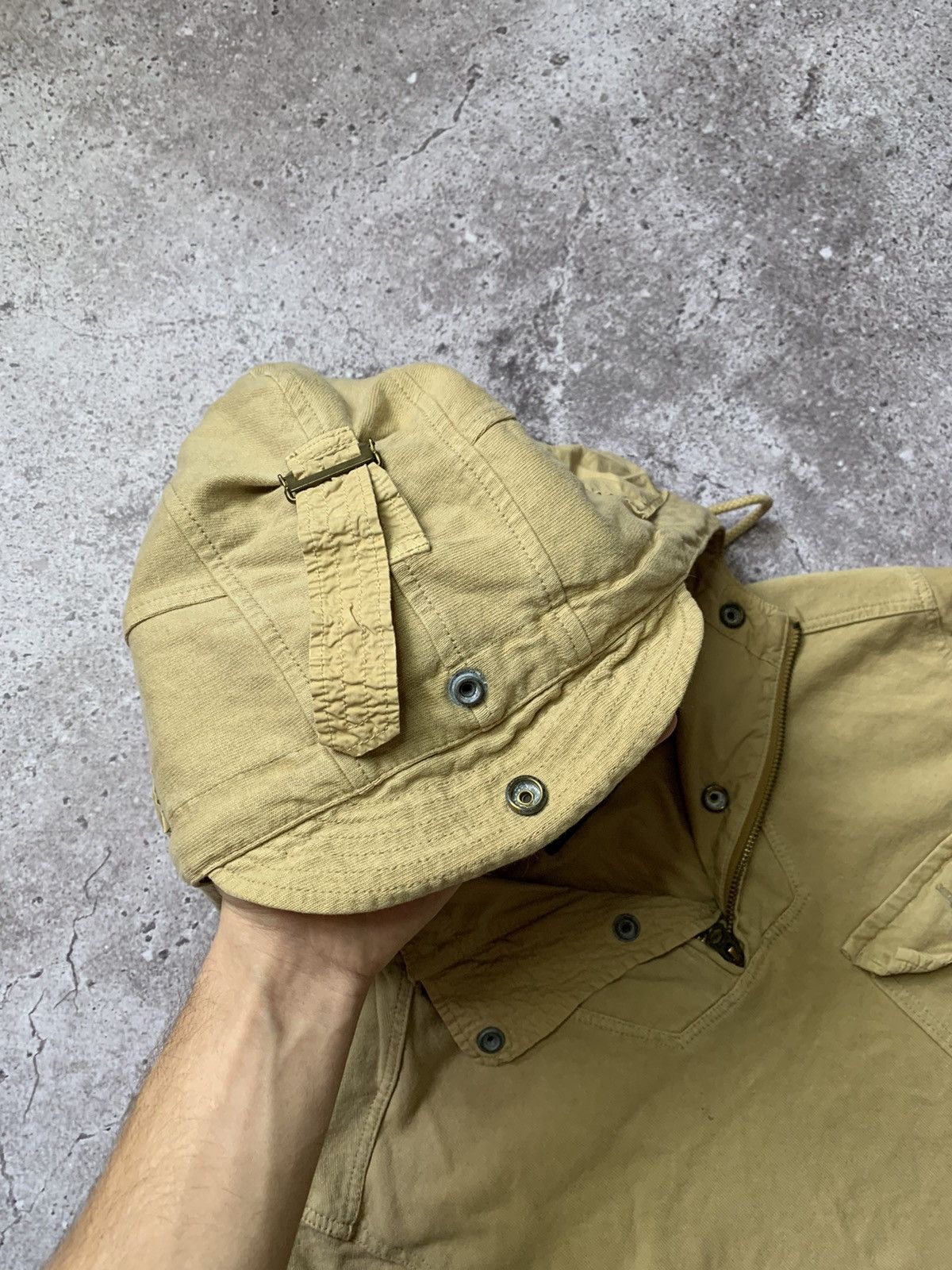 Polo Ralph Lauren Vintage Polo Ralph Lauren military Pocket hoodie 90’s Size US S / EU 44-46 / 1 - 4 Thumbnail