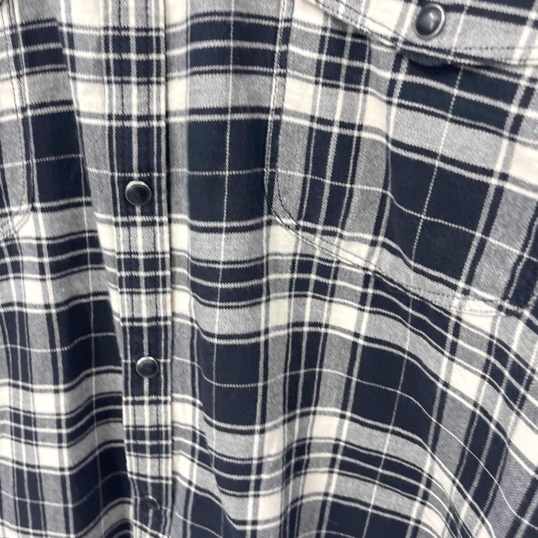 Lucky Brand Lucky Brand Shirt Mens XL Classic Fit Plaid Western Pearl Snap Cowboy READ y2k Size US XL / EU 56 / 4 - 7 Thumbnail