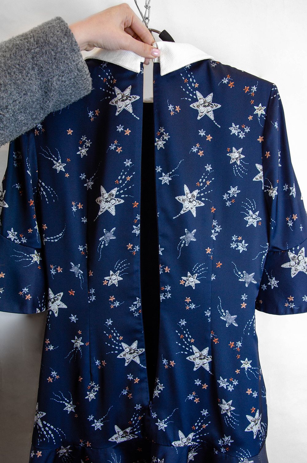 Self-Portrait Self-Portrait Star Print Mini Dress – Size UK10 Size M / US 6-8 / IT 42-44 - 14 Thumbnail