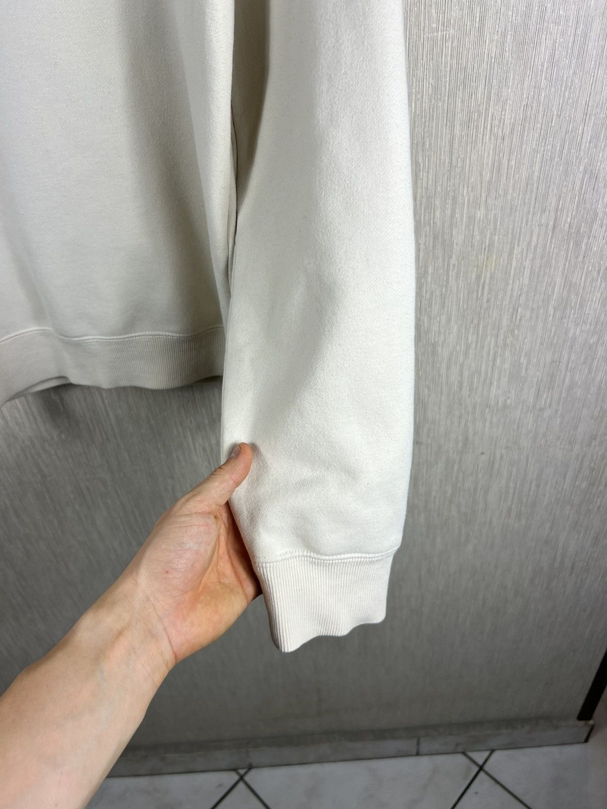 Stussy Vintage Stussy y2k cream green big logo crewneck sweatshirt Size US S / EU 44-46 / 1 - 14 Thumbnail