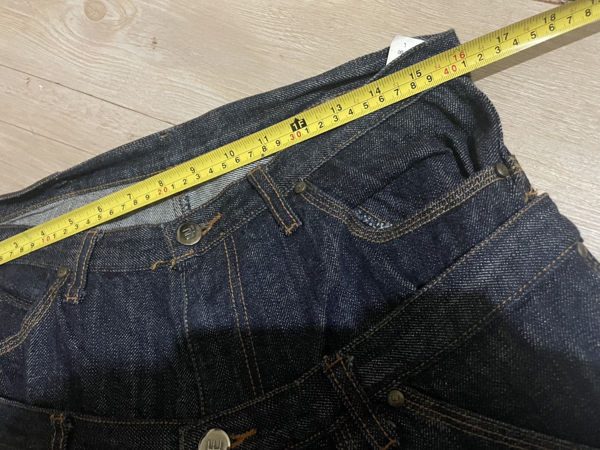 Edwin Rare❗️ Bushpants Edwin Jeans Double Waist Denim Size US 33 - 5 Thumbnail