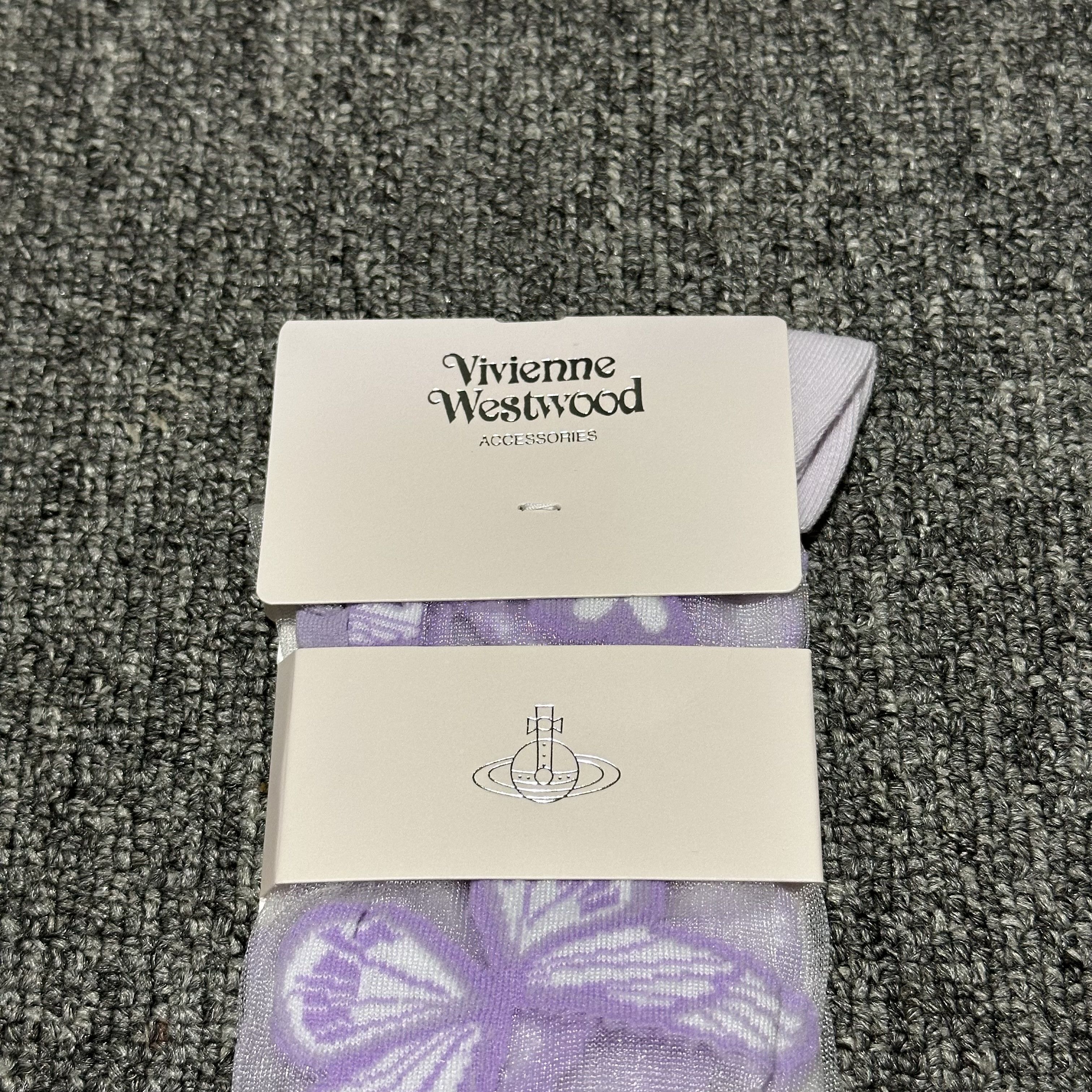 Vivienne Westwood Vivienne Westwood Sheer Pattern Mid Socks Size ONE SIZE - 6 Thumbnail
