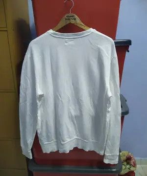 Levi's Levi's Classic Batwing Logo Sweatshirt White Size US L / EU 52-54 / 3 - 3 Thumbnail