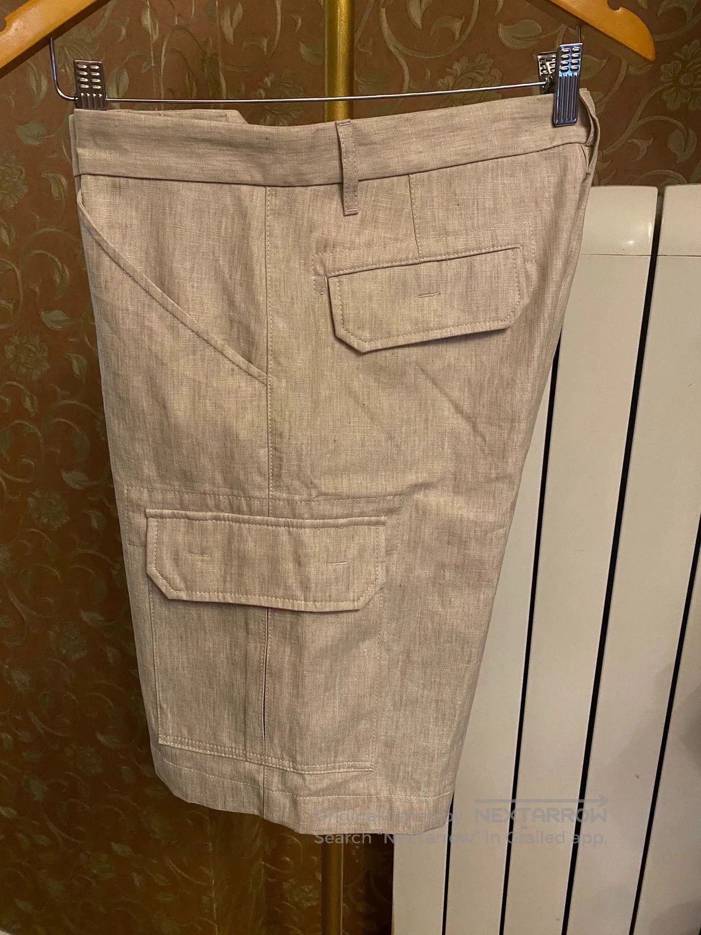 Loro Piana Beige Cargo Shorts Size 32. Size US 32 / EU 48 - 4 Thumbnail