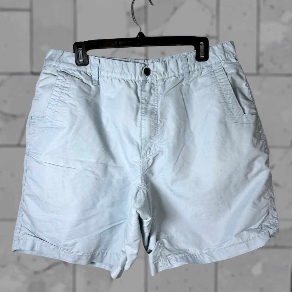 Mountain Khakis Mountain Khakis Blue Casual Cotton Shorts Mens 36 Chino Cotton Regular Blue Mens Size US 36 / EU 52 - 1 Thumbnail