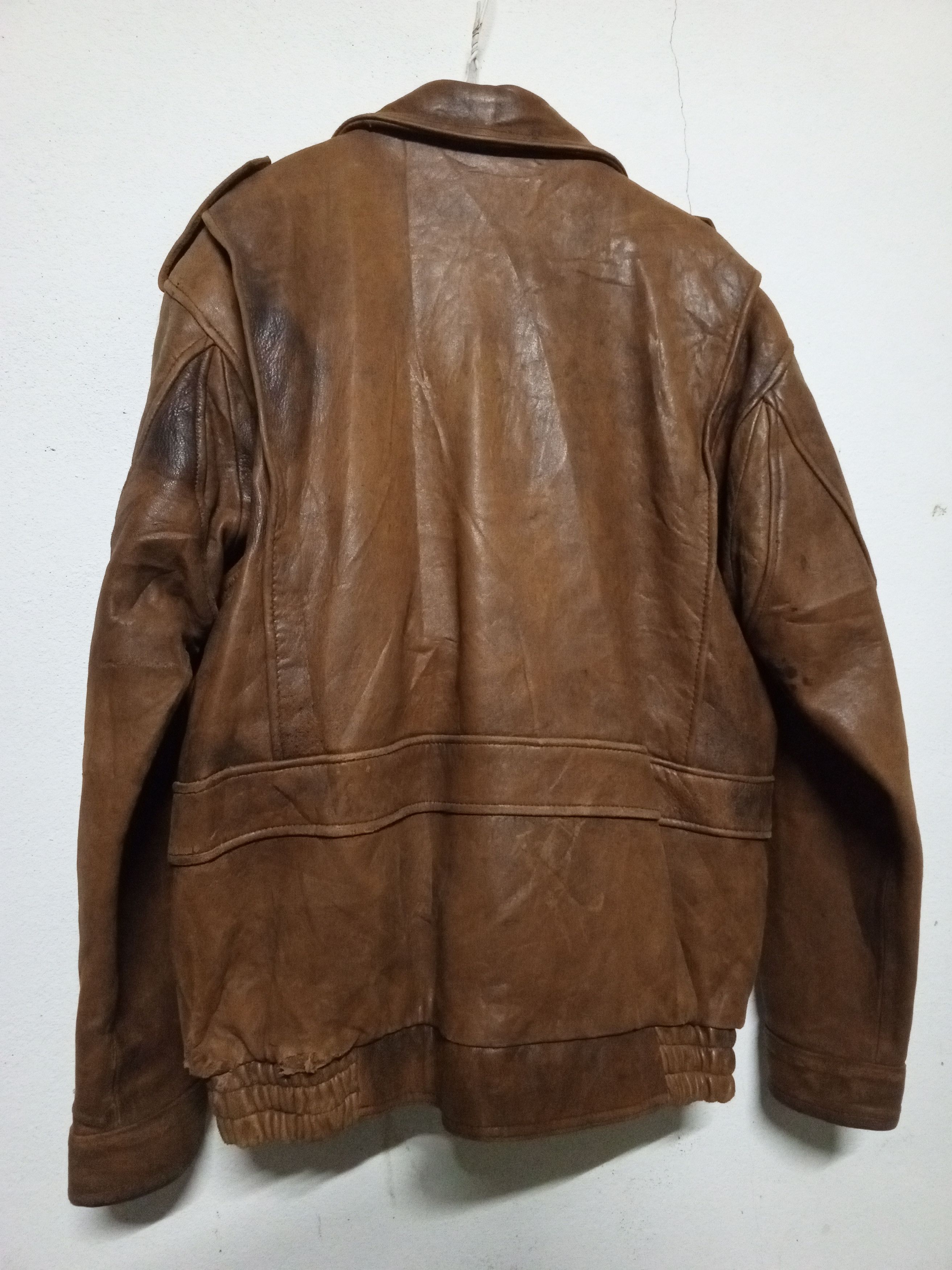 Leather VTG Leather jacket sheepskin Size US L / EU 52-54 / 3 - 6 Thumbnail