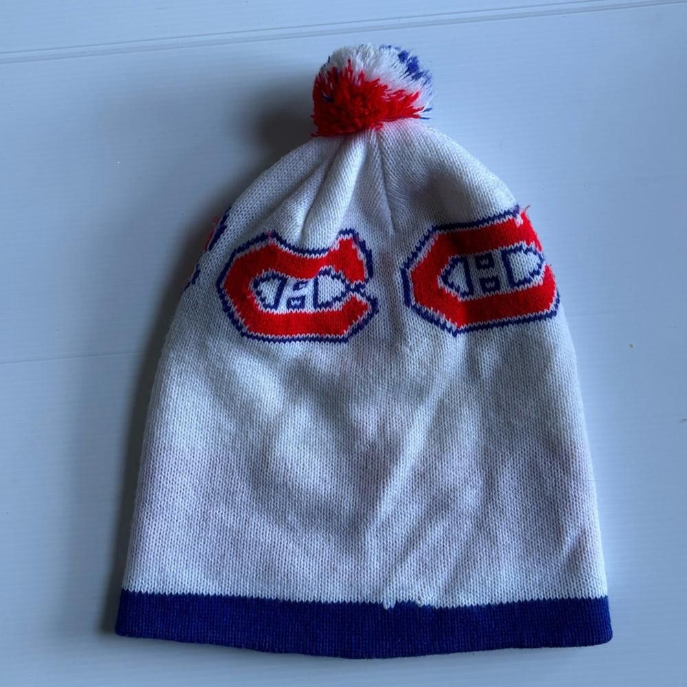 NHL Vintage Canadien De Montreal Winter Hat Size ONE SIZE - 2 Thumbnail