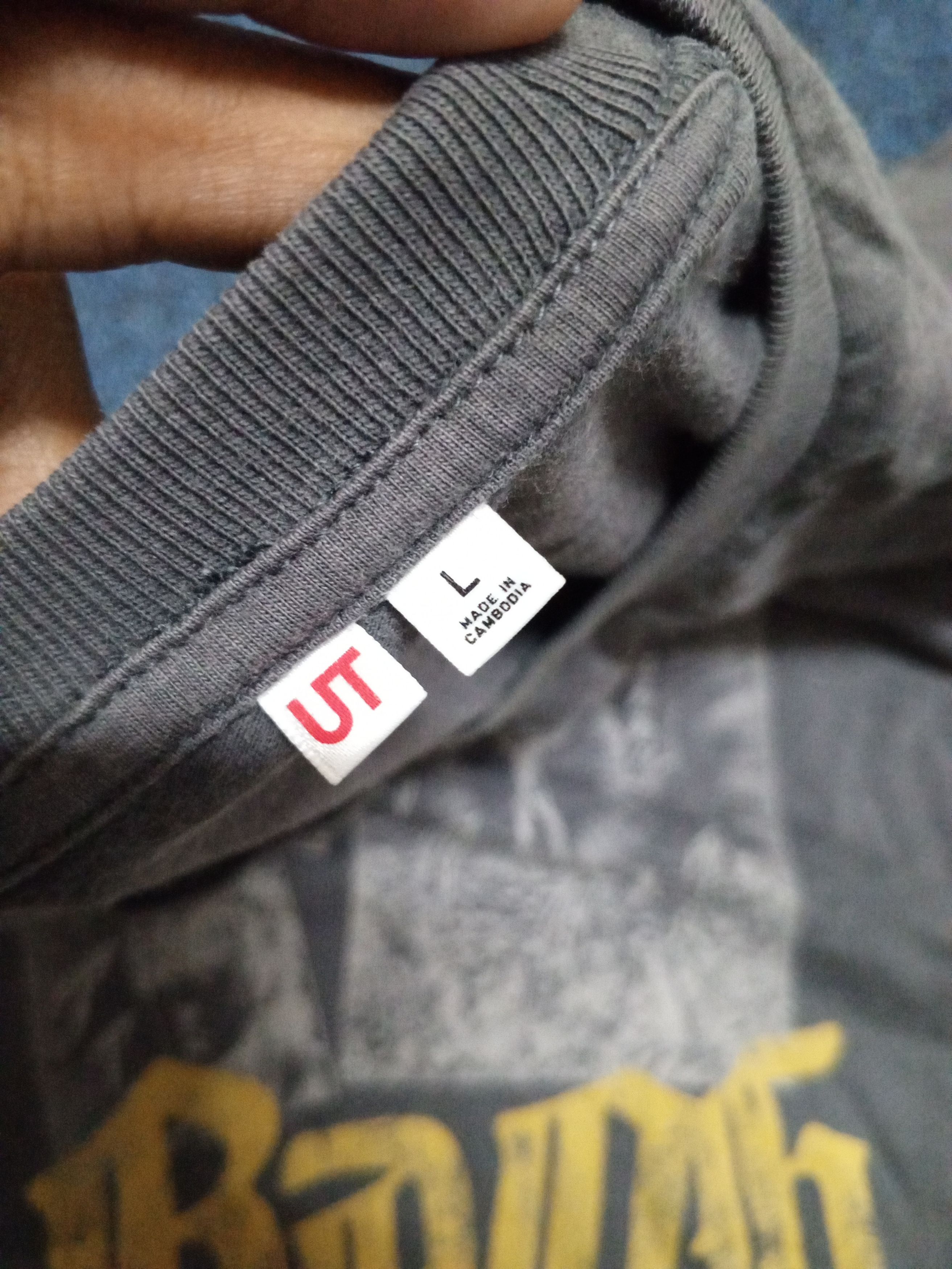 Anime × Japanese Brand × Uniqlo 1983 buronson&Tetsuo Hara -ut shirt Size US L / EU 52-54 / 3 - 5 Thumbnail