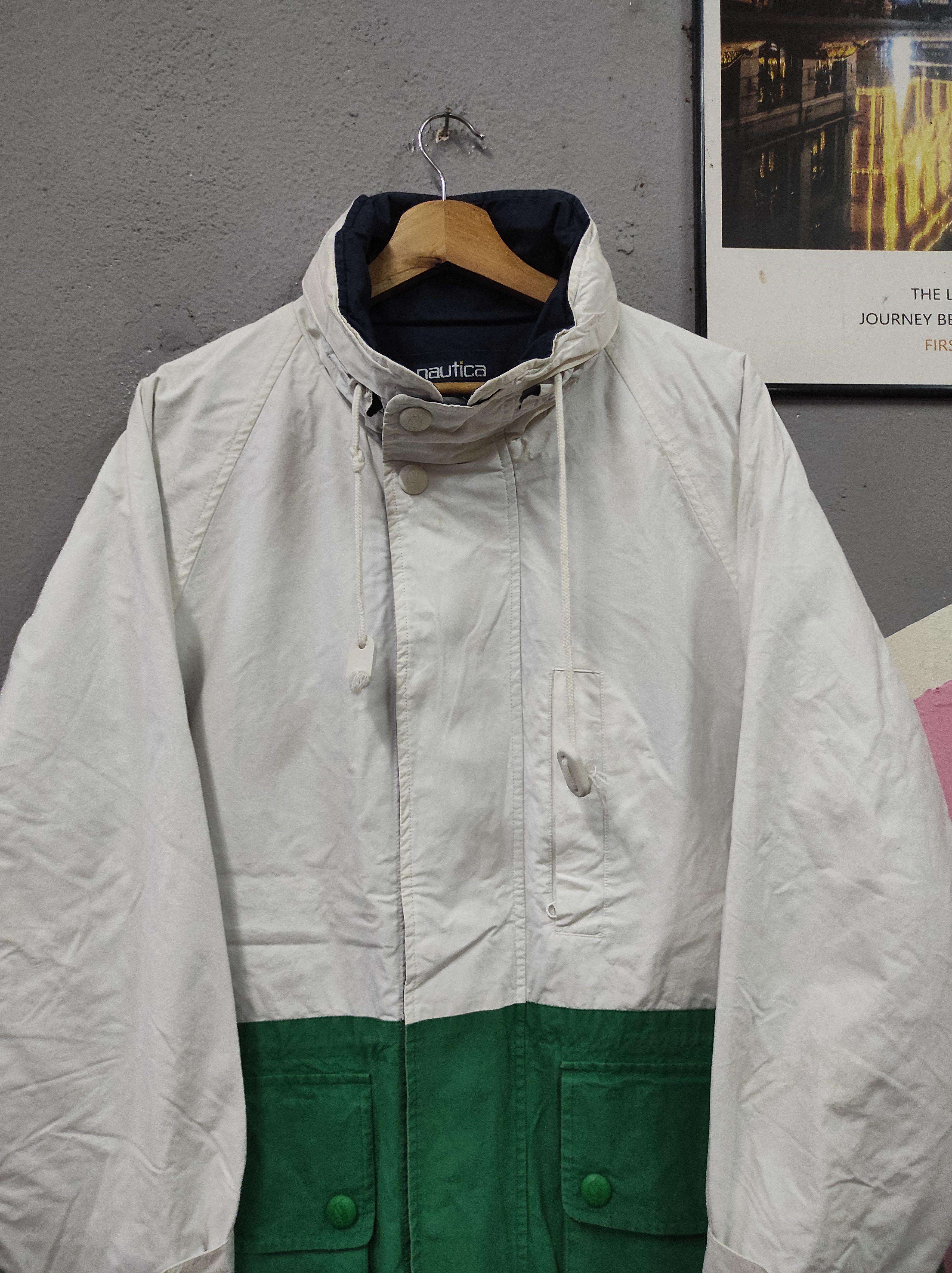 Japanese Brand × Nautica NAUTICA J US 2 REVESIBLE PARKA JACKET HOODED Size US L / EU 52-54 / 3 - 4 Thumbnail