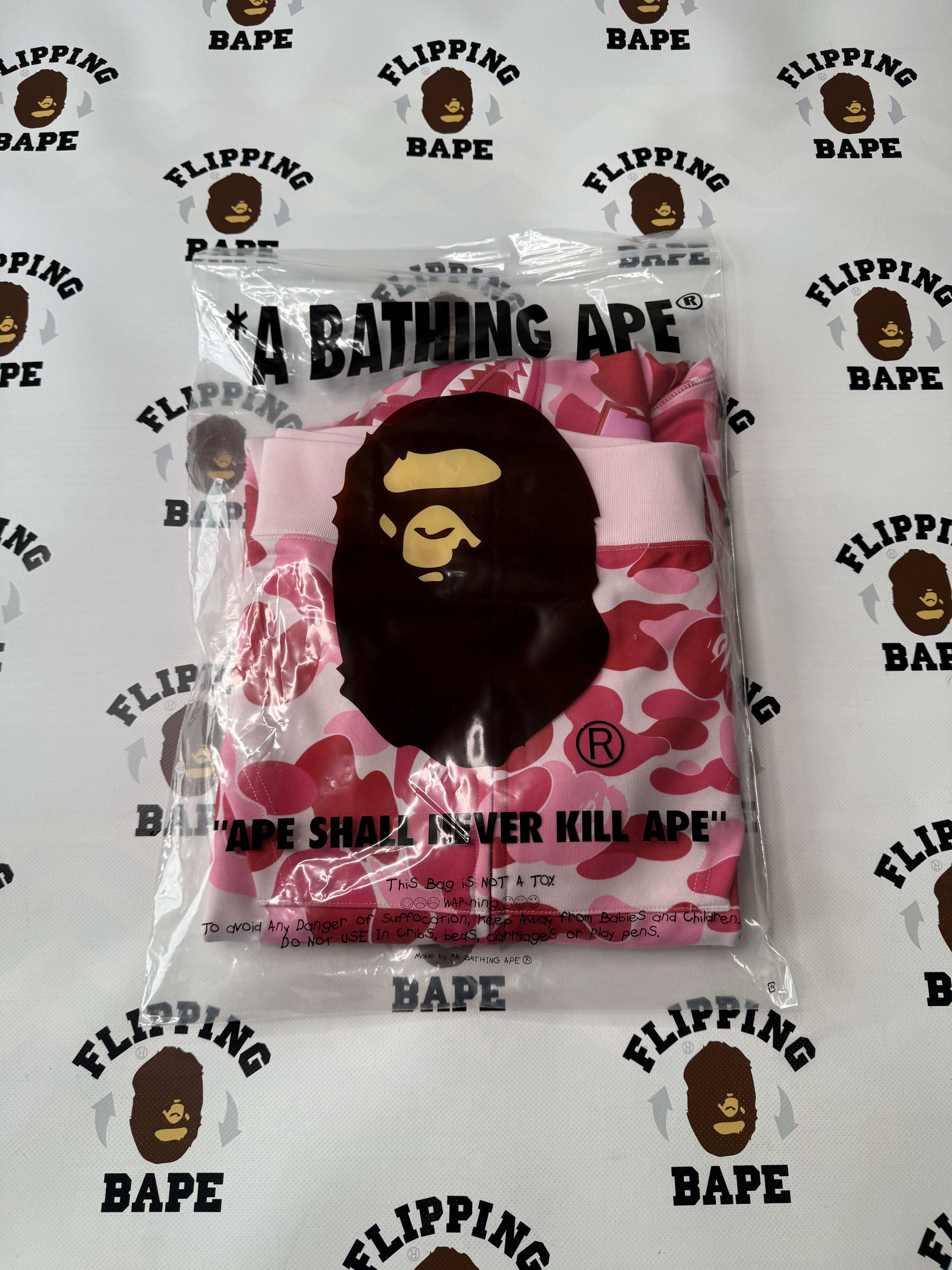Bape BAPE ABC CAMO POLYESTER RELAXED FIT SHARK FULL ZIP HOODIE Size US L / EU 52-54 / 3 - 17 Thumbnail