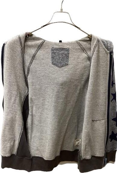 Lee × Vivienne Westwood Vivienne Westwood x Lee, Anglomania, grey star raglan hoodie Size US M / EU 48-50 / 2 - 3 Thumbnail