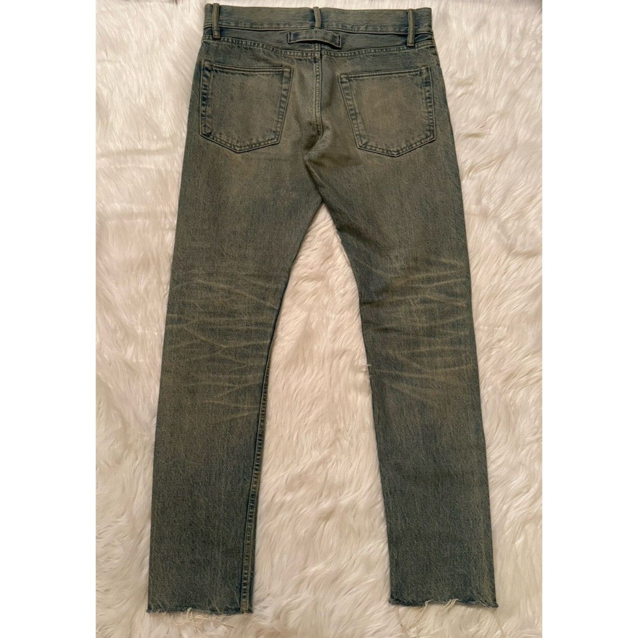 Ermenegildo Zegna × Fear of God Fear Of God x Ermenegildo Zegna Denim Jeans Light Blue 32 Size US 32 / EU 48 - 9 Thumbnail