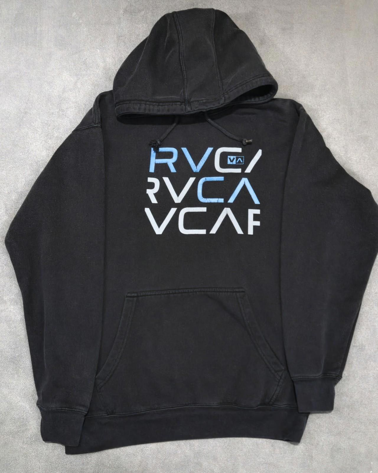 RVCA RVCA Men’s Stacked Black Pullover Hoodie Fleece Size L Size US L / EU 52-54 / 3 - 1 Thumbnail