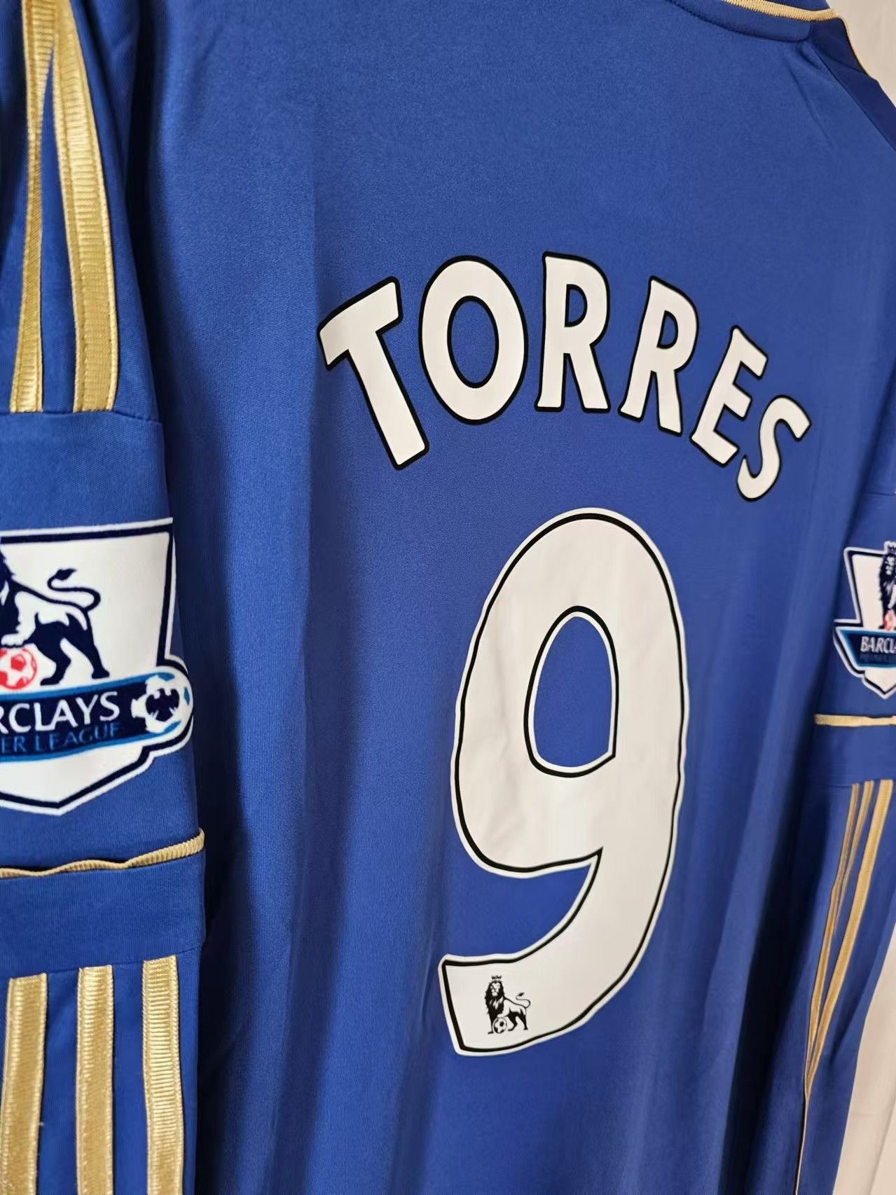 Chelsea Soccer 2012 2013 Chelsea #9 Torres Jersey Home XXL Size US XXL / EU 58 / 5 - 4 Thumbnail
