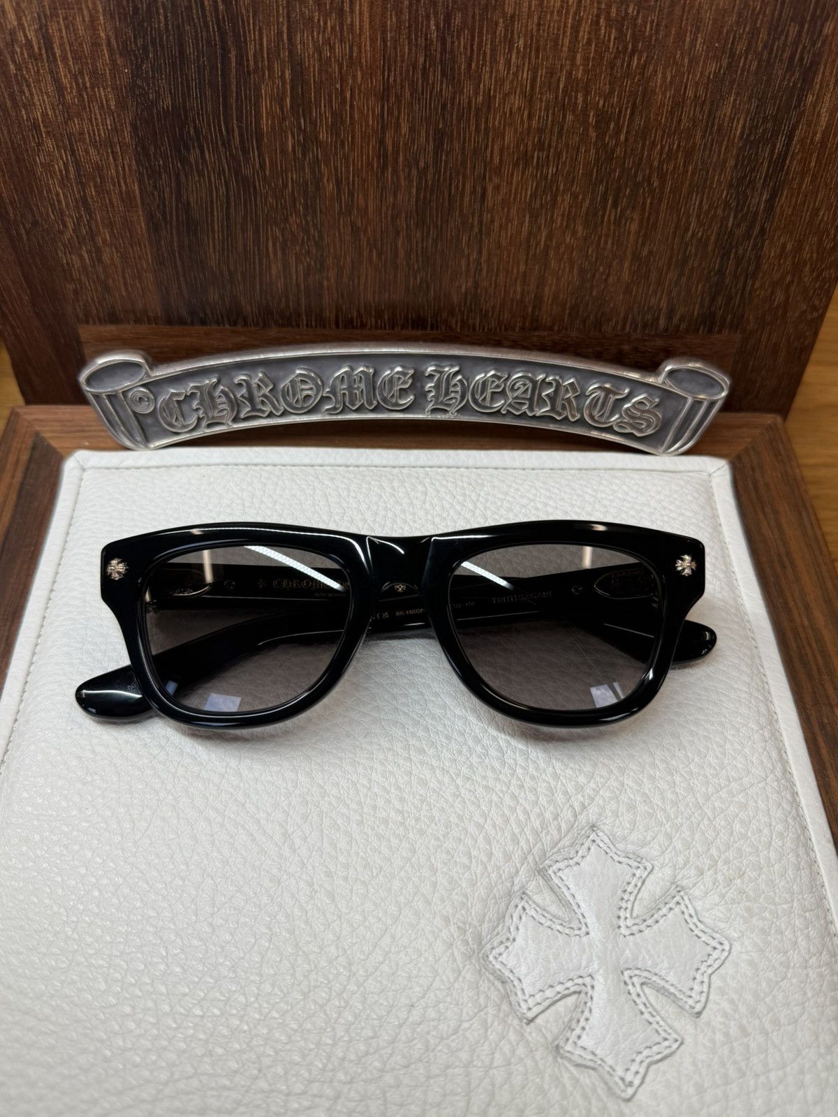 Chrome Hearts Chrome Hearts Trititsagain Sunglasses Size ONE SIZE - 3 Thumbnail