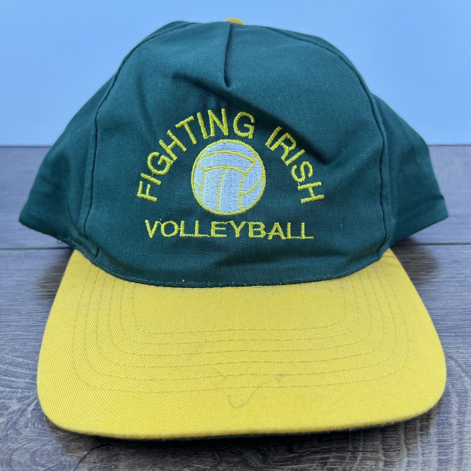 Other Notre Dame Fighting Irish Hat Volleyball Green Hat Snapback Size ONE SIZE - 1 Thumbnail