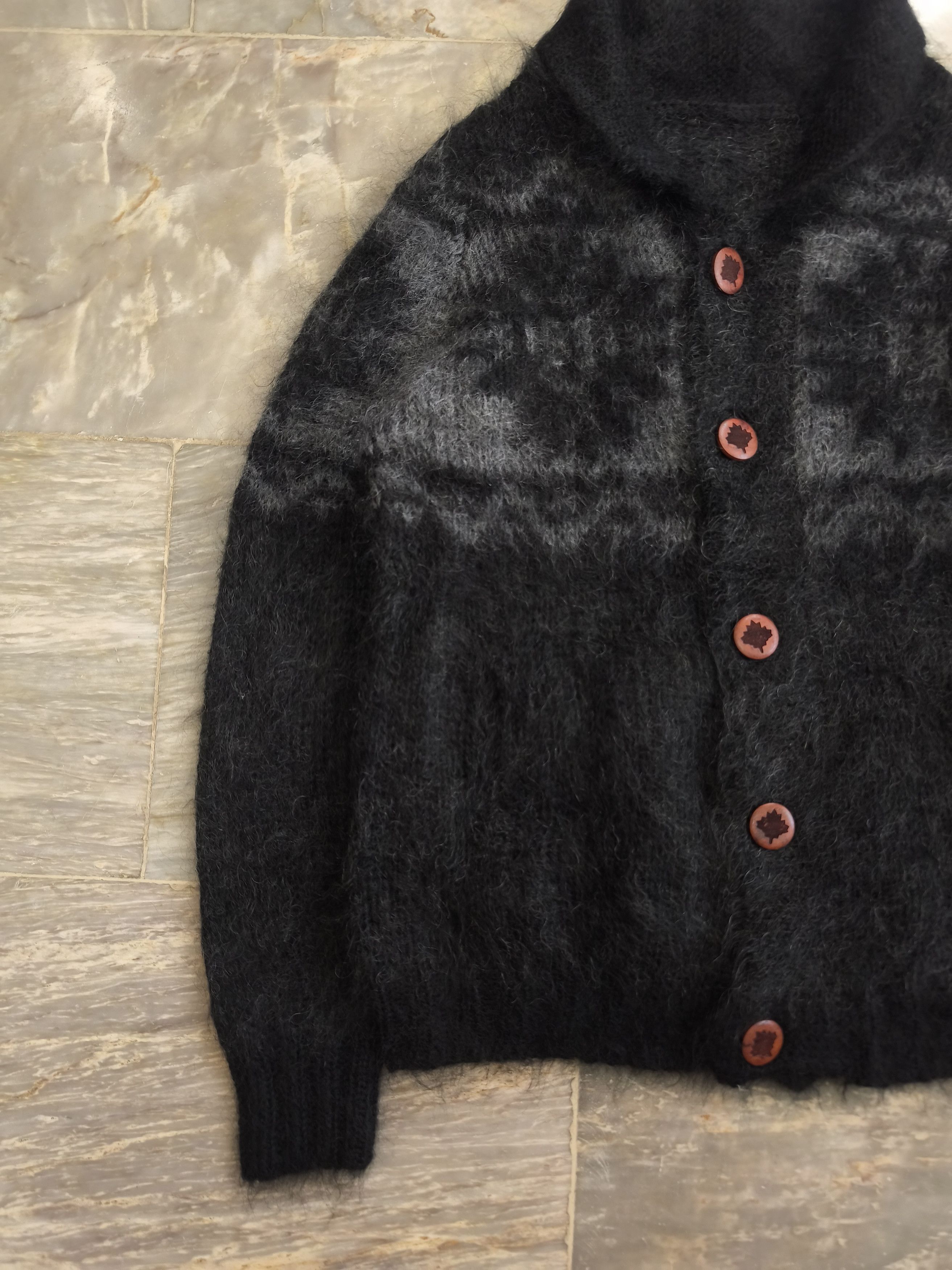 Comme des Garcons AW10 GANRYU Fumito Comme des Garçons Nordic Knit Cardigan Size US S / EU 44-46 / 1 - 2 Thumbnail