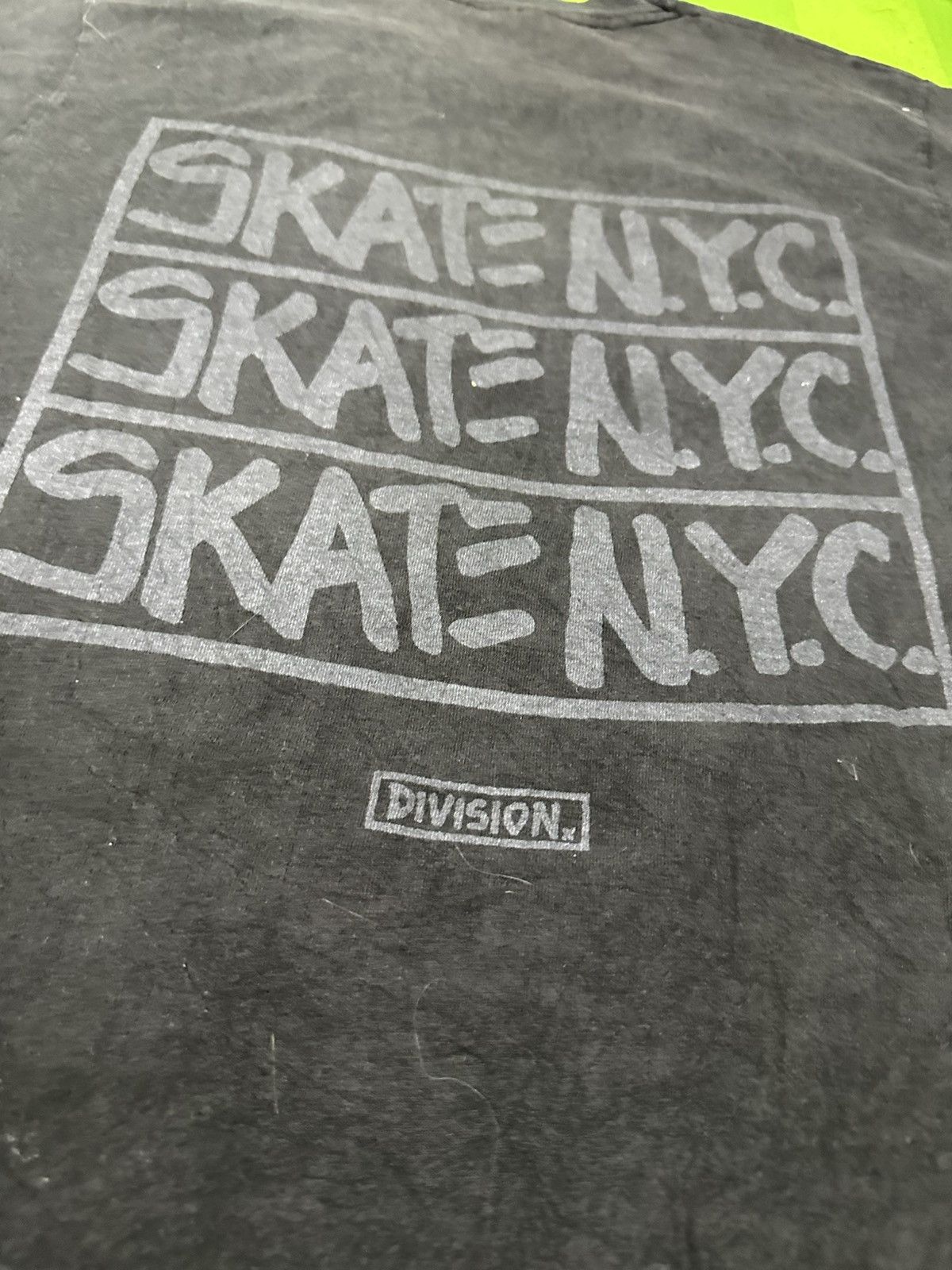 Vintage Vtg 90s Skate NYC tee Size US L / EU 52-54 / 3 - 4 Thumbnail